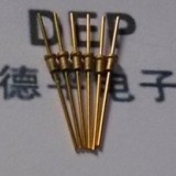 德平电子供应焊接式引线镀金穿心电容