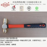 泊头四凯实体制造 铝青铜材质 防爆纤维柄圆头锤 0.68公斤