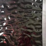 水疗会所天花墙面装饰紫罗兰镜面水波纹不锈钢板 银色波纹板