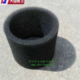 圆筒状网孔泡棉