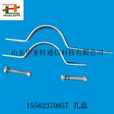 单长尾抱箍 杆用紧固件 电线杆用热镀锌抱箍厂家