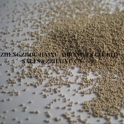 高强度无尘金刚砂球形棕刚玉玻璃喷砂雕刻抛光打磨材料