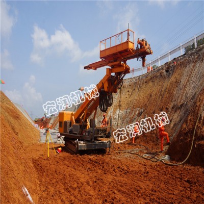 哪里有基坑边坡支护锚固钻机 地基护坡锚固钻机