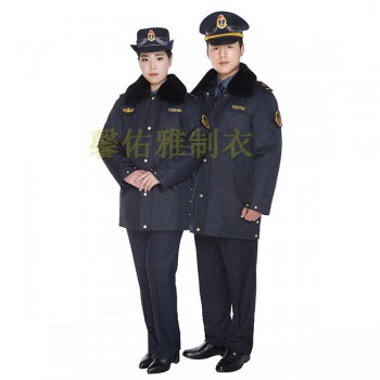 交通制服冬装棉服，交通制服冬季棉袄厂家