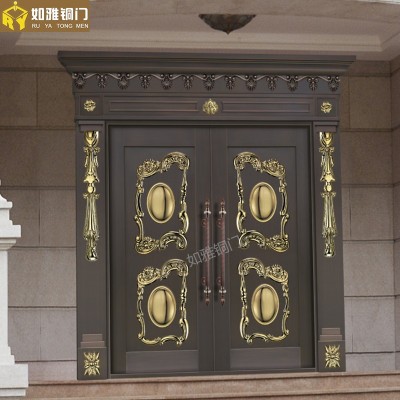 上海展会铜门，铜门生产商，上海徐汇别墅铜门专卖