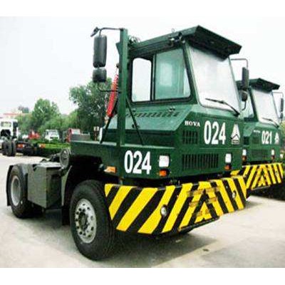 HOVA单桥4×2船厂低速码头牵引车价格图片