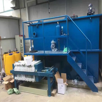 宁波塑料金属切割废水处理，达旺一体化污水处理设备定制安装