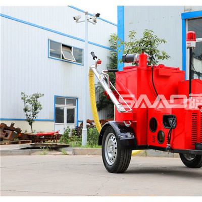 沥青拖挂式100L灌缝机 山西 榆林使用沥青灌缝机操作说明