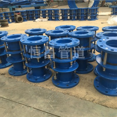 南阳可拆式双法兰松套传力补偿接头DN450mm运转平稳