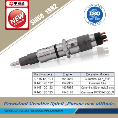 巴士共轨喷油器0 445 120 121柴油欧三喷油器