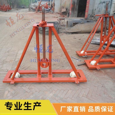 铁路施工放线架5T铁路缆线支架轨道放线架接触网张力放线架