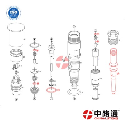 柴油发动机燃油喷油器连接件4897114