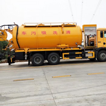 汕德卡国六前四后八泥浆运输车价格（污泥自卸车）报价