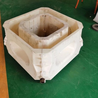 生态阶梯护坡模具— 联锁式护坡砖模具
