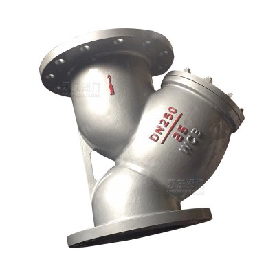 双庆管道SQZY不锈钢316L小阻力Y型过滤器DN80定制