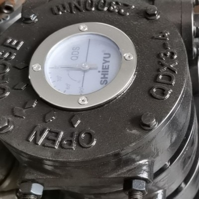 QDX3-5手动蝶阀涡轮，DN400蝶阀减速机 手动执行器