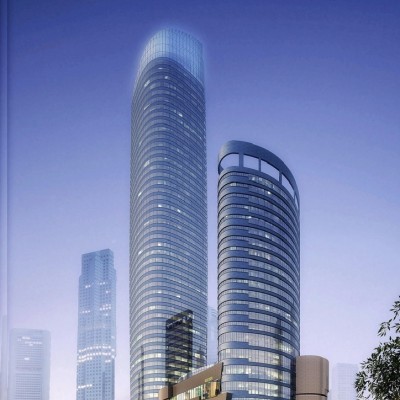 成都温江区外墙铝板石材设计_温江区玻璃幕墙安装_重庆航鸿幕墙