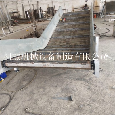 直销重载链板提升机 不锈钢挡板输送机