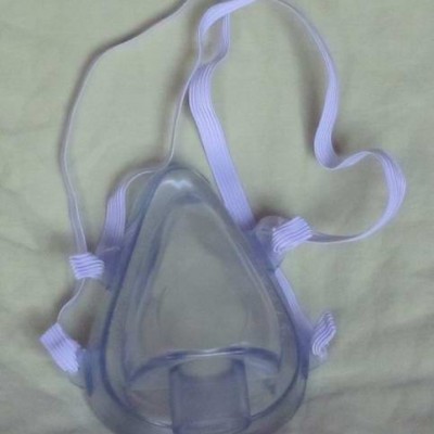 吸氧面罩XRQ-1中号面罩 透明一次性面罩 氧气面罩