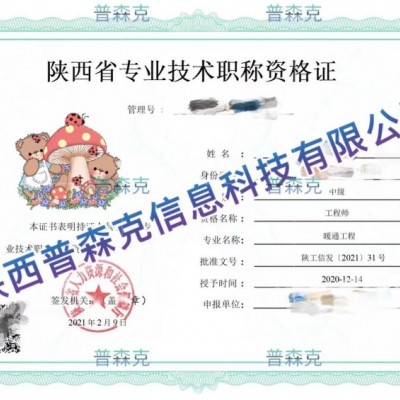 找代理申报陕西2021年中级工程师职称的优势