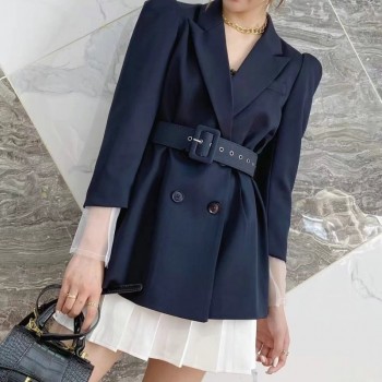 品牌折扣女装 小西装外套 秋冬女装单品 折扣店拿货