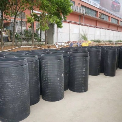 广东供应HDPE双密封自锁承插式复合实壁管