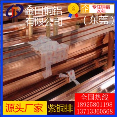 t6紫铜排，t2高韧性抛光紫铜排/t8可拉伸紫铜排