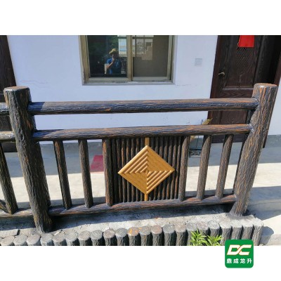 专业提供水泥仿木栏杆 水泥预制品厂家