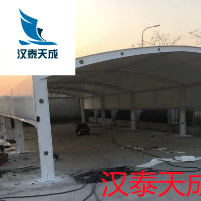 黄州区充电桩膜结构棚设计 黄州区充电桩膜结构车棚