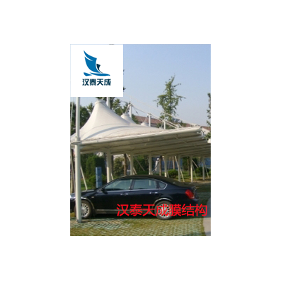 龙感湖雨棚膜结构施工 龙感湖充电桩膜结构雨棚施工