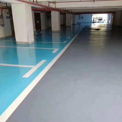 深受青睐的地下车库是这么做地下车库地坪漆体系的