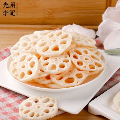 莲藕脆果蔬脆厂家原料散货供应生产加工代理加盟批发订制