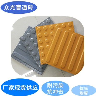 贵州六盘水盲道砖 全瓷盲道砖 防滑盲道砖1