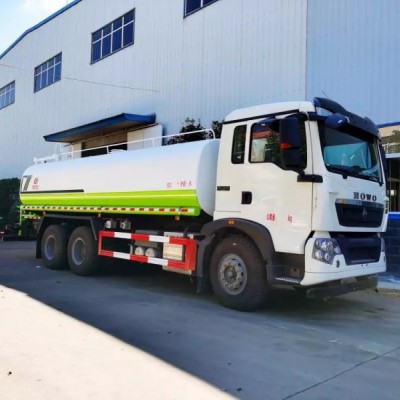 重汽国六豪沃TX5后八轮洒水车报价