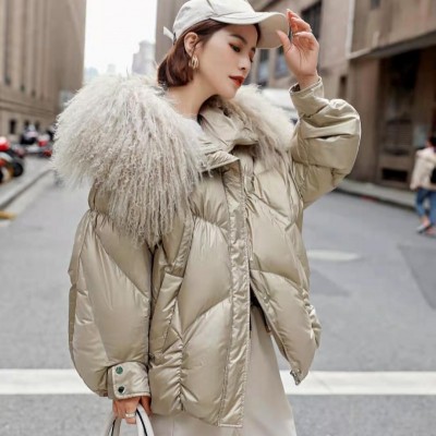 潮牌时尚羽绒服 广州折扣女装 便宜品牌女装尾货批发