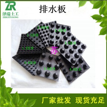 郑州1公分凸壳型排水板聚乙烯透水板