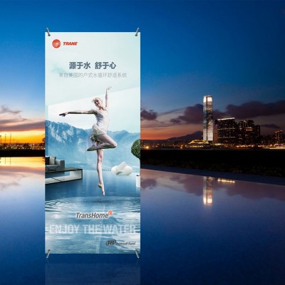 【热销】X展架  豪华铝合金  广告展示架