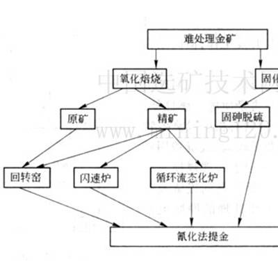 巩义铂思特从难处理含金硫精矿中提取金的方法，氰化炭浆法提金