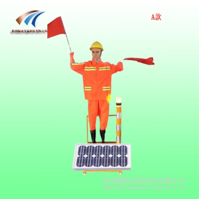 高速公路施工养护安全员 太阳能施工假人交通安全设施