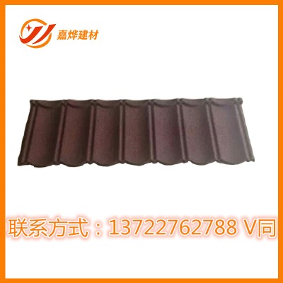 彩石金属瓦逐渐取代传统瓦片的原因  多彩蛭石瓦