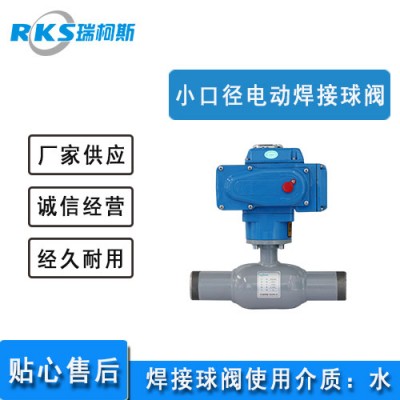 小口径电动全焊接球阀的参数-图片-瑞柯斯阀门