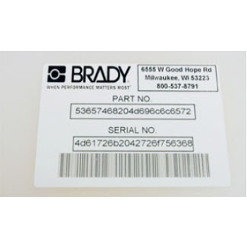 BRADY贝迪B-489 超强粘胶标签