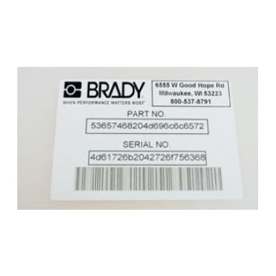 BRADY贝迪B-489 超强粘胶标签