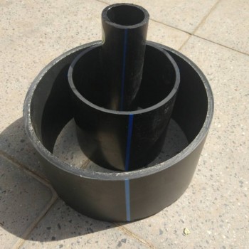 河北PE压力管 压力值0.6-1.6mpa纯原料自来水供水管