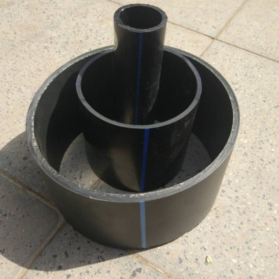 河北PE压力管 压力值0.6-1.6mpa纯原料自来水供水管