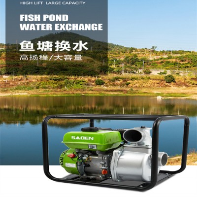 重庆汽油机水泵鱼塘换水