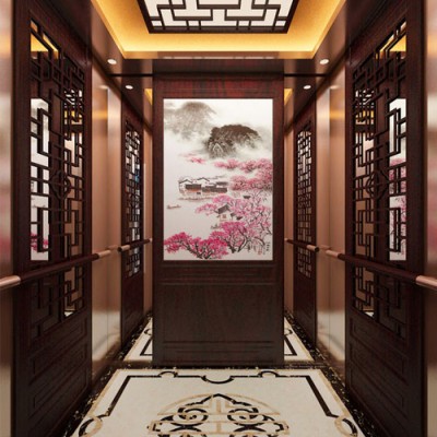 济南酒店电梯装饰商场扶梯装修客梯内部装饰新旧电梯翻新定做