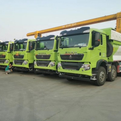 豪沃TX480马力前四后八自卸车报价