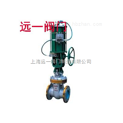 手动转换气动闸阀Z641H-16C/Z641H-25/40
