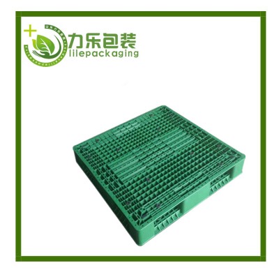建邺区1412双面网格托盘防潮板叉车托盘塑料托盘价位